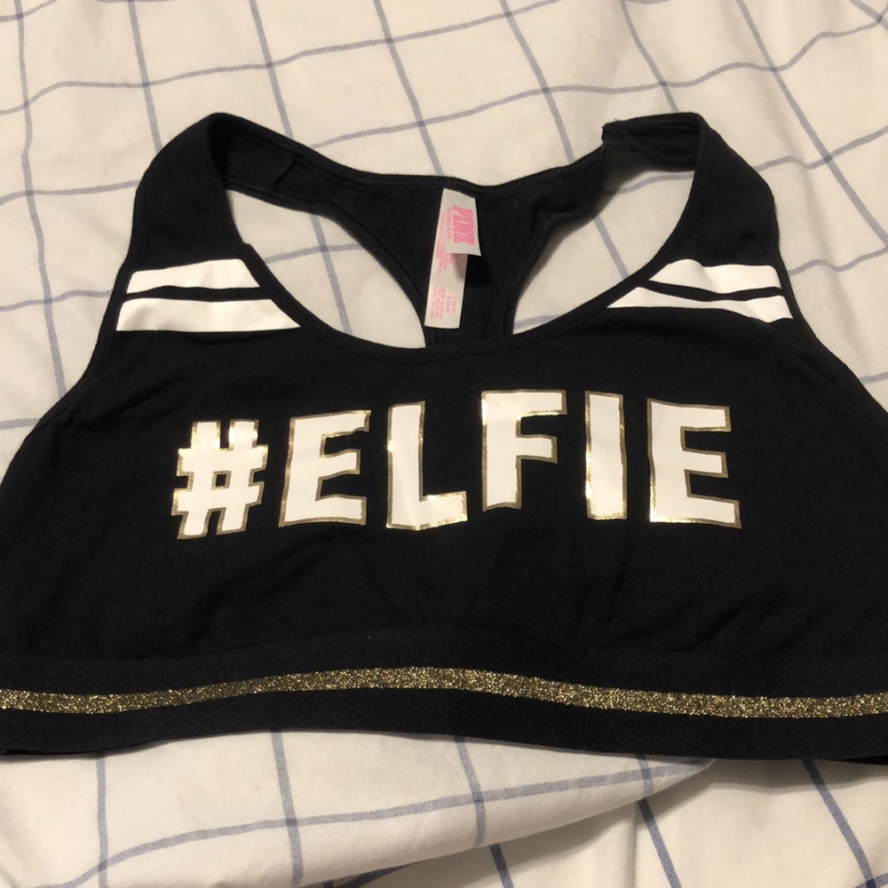 2 Pink Victoria’s Secret sport bras